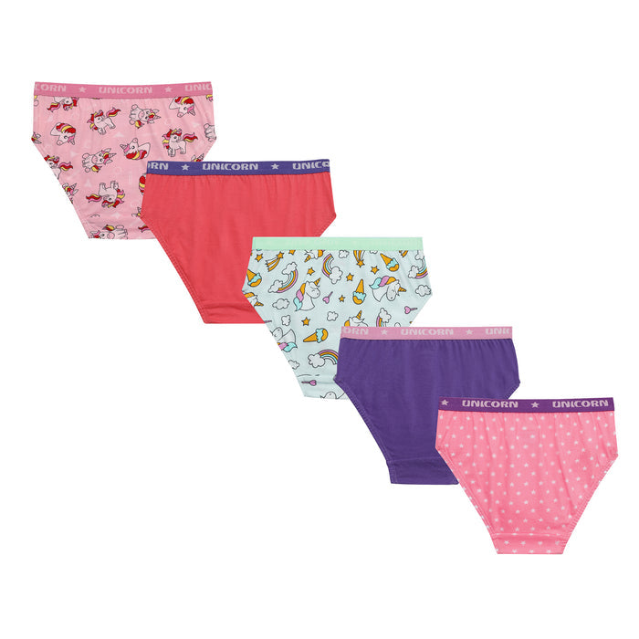 BABY 5008| Red Rose Soft & Stylish Baby Panties – 100% Cotton Comfort for Your Little One PACK OF 5