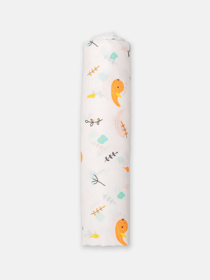 Babyclan Muslin Bath Towel | Soft, Lightweight & Gentle on Skin