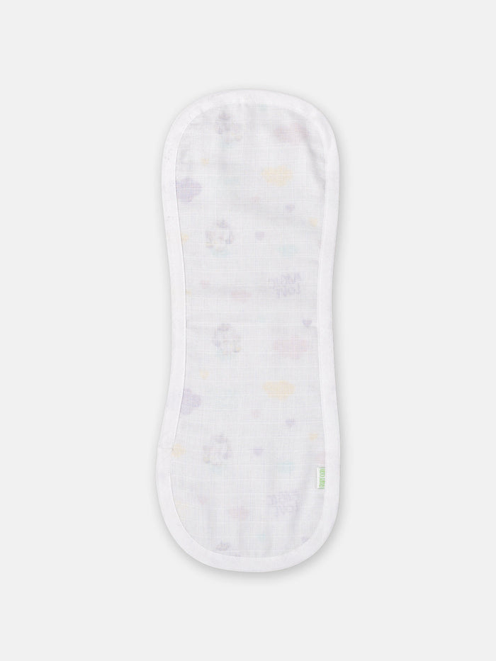 Babyclan Muslin Burp Cloth – Pack of 2 | Soft, Absorbent & Gentle for Newborns