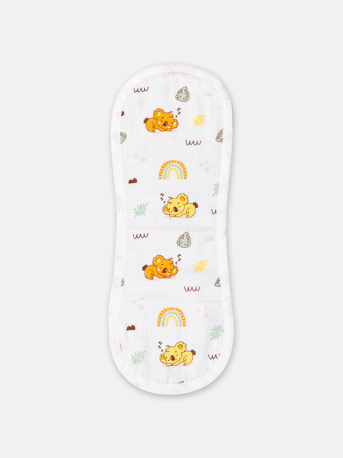 Babyclan Muslin Burp Cloth – Pack of 2 | Soft, Absorbent & Gentle for Newborns