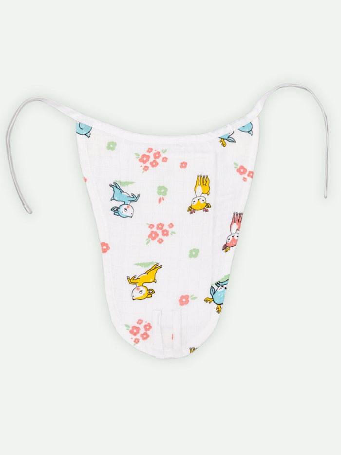 Babyclan Muslin Knotted Jabla Top & Nappy Set - Deer