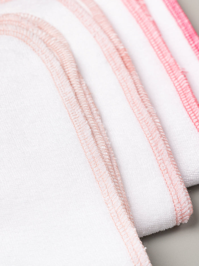 Babyclan Muslin Terry Towel – Pack of 4 | Soft Muslin & Absorbent Terry for Newborns