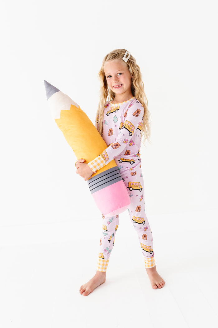Back To Cool Kids Pajamas - Pink