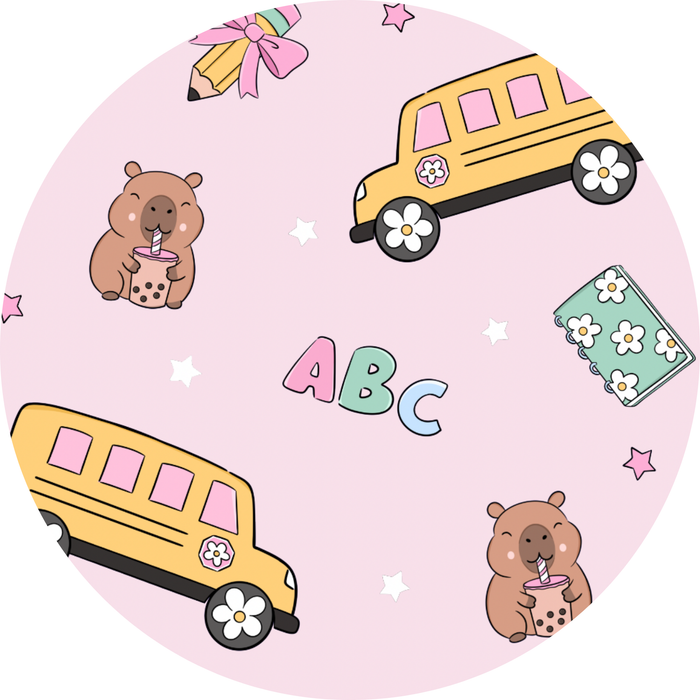 Back To Cool Kids Pajamas - Pink