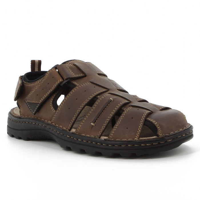 Big Foot Mens Sandals Chestnut