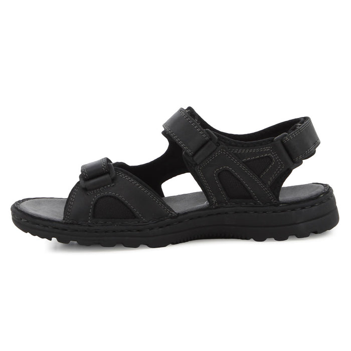 Big Guy Mens Sandals Black