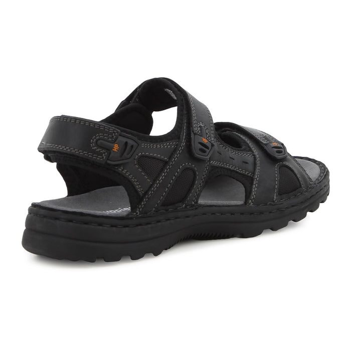 Big Guy Mens Sandals Black