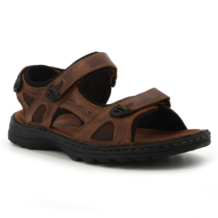Big Guy Mens Sandals Chestnut