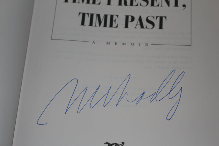 Bill Bradley Autographed HB Book Time Present, Time Past - Vintage Indy Sports
