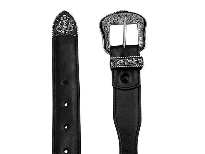 BLACK WESTERN BELT