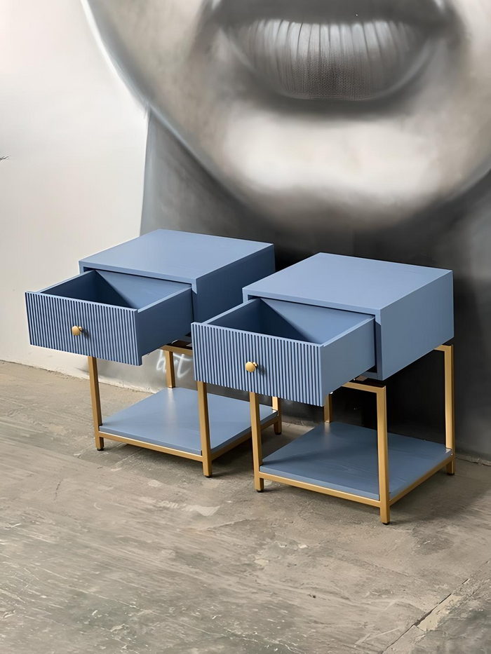 Blue Horizon Frame Side Table