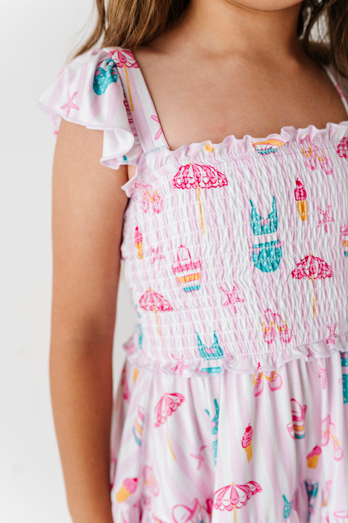 Boardwalk Buddies Dress Stretchy Bodice