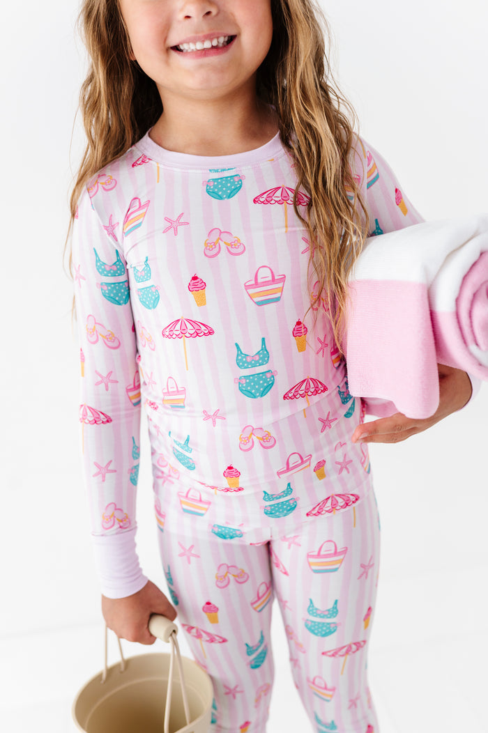 Boardwalk Buddies Kids Pajamas Bamboo