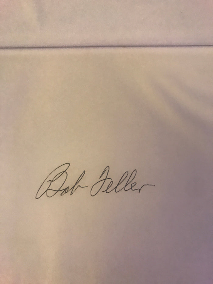 Bob Feller Autographed Tales from the Tribe Dugout HB Book - Vintage Indy Sports