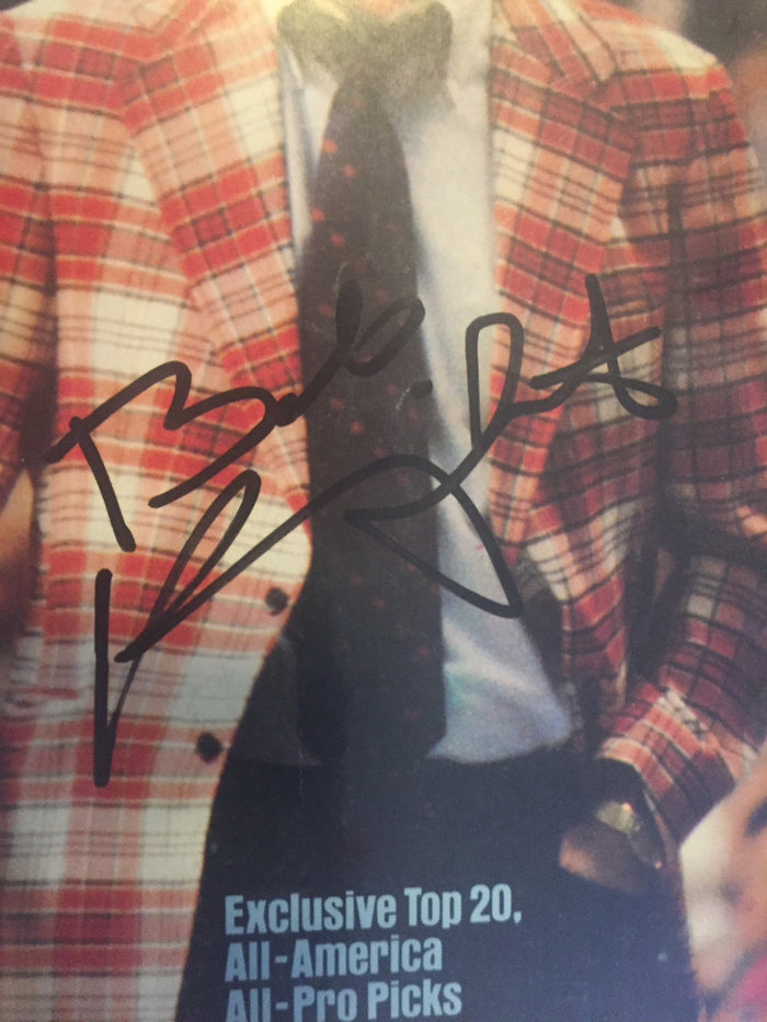 Bob Knight Autographed 1983-84 Street & Smith Basketball Yearbook - Vintage Indy Sports