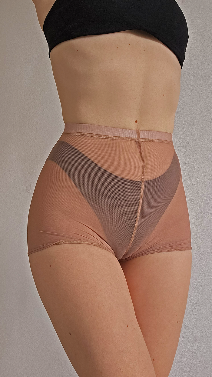 Booty Mesh Shorts for Pole Dance & Festivals, Transparent Shorts