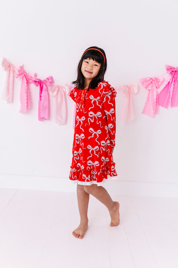 Bow Much Love Gown