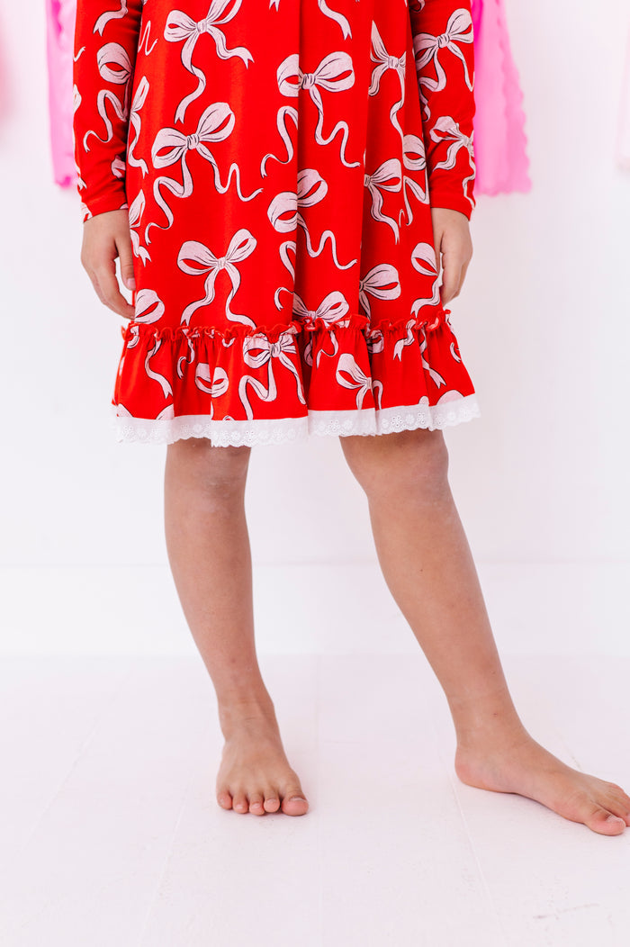 Bow Much Love Gown
