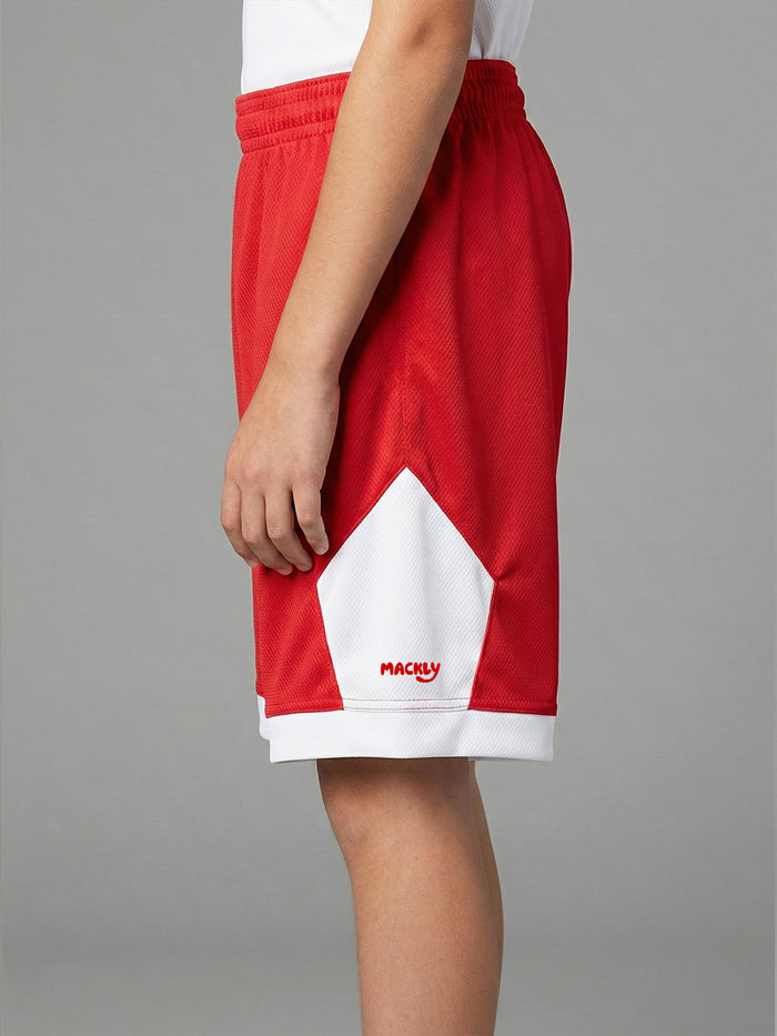 Boys AirDrift Red Stripe Shorts