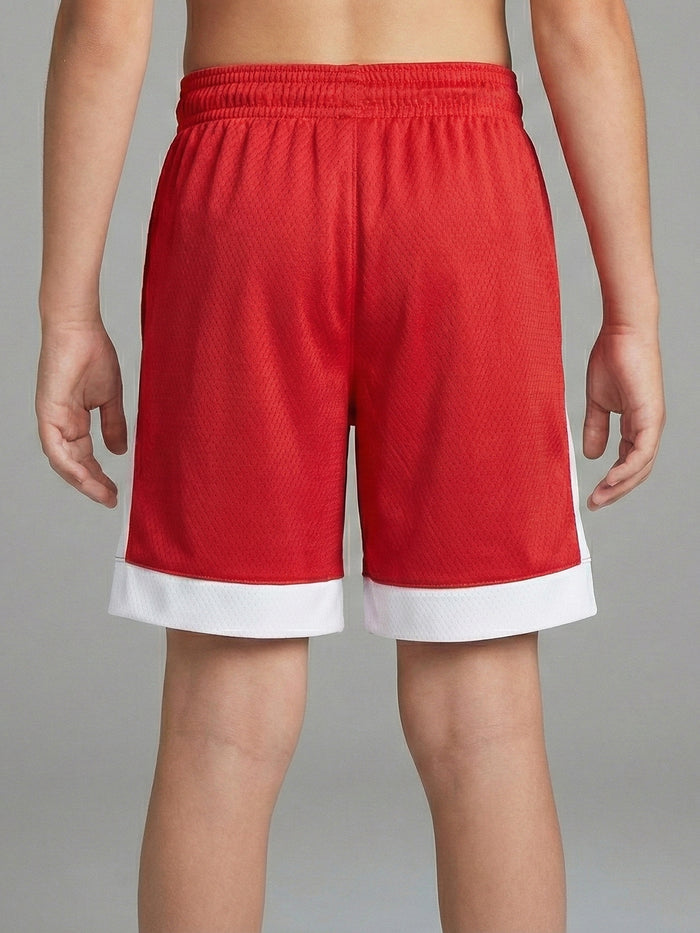 Boys AirDrift Red Stripe Shorts