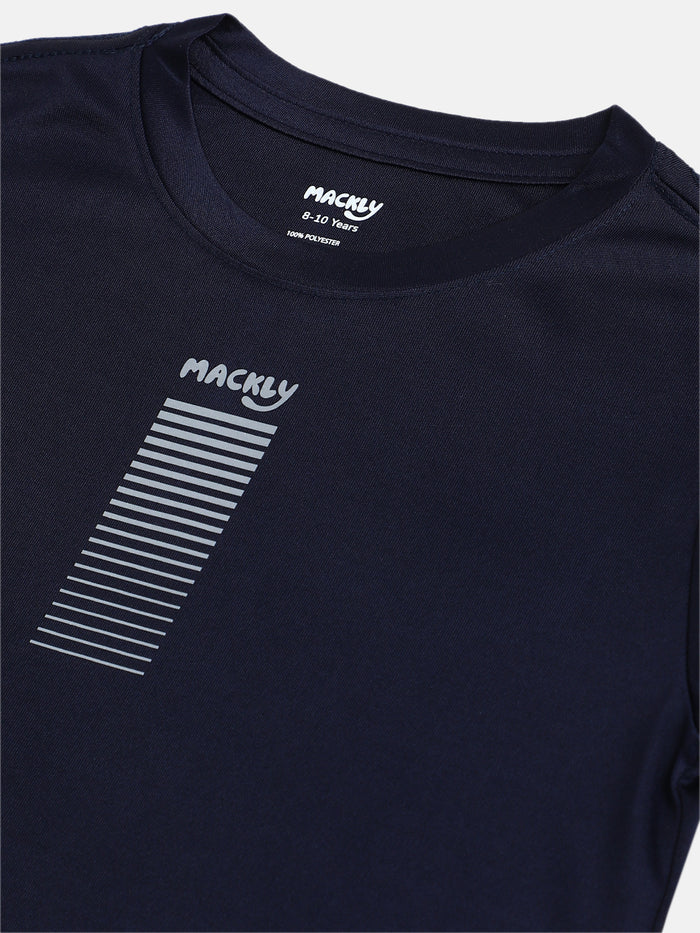 Boys AirDrift Sports T-Shirt - Navy