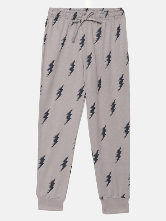 Boys AOP Printed Cotton Pants