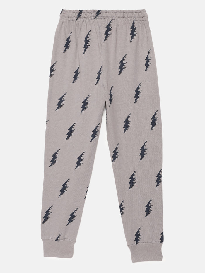 Boys AOP Printed Cotton Pants