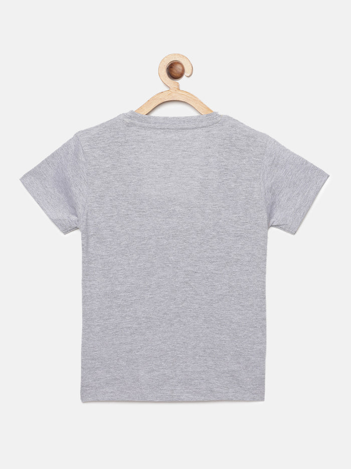 Boys Cut & Sew Embroidered T-Shirt