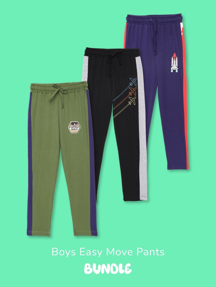 Boys Easy Move Pants Pack