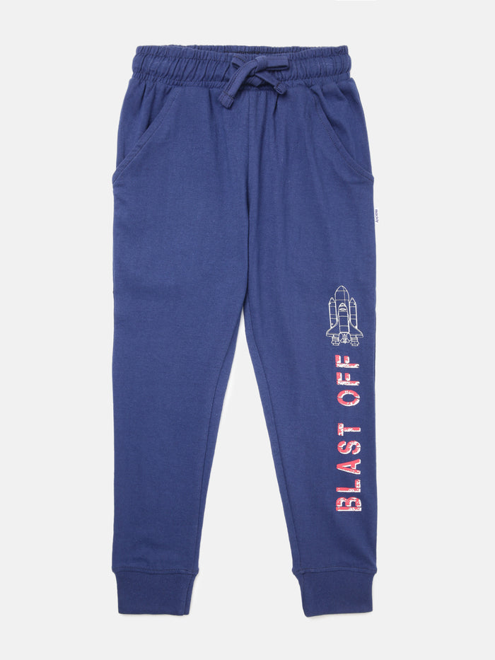 Boys Printed Cotton Pants