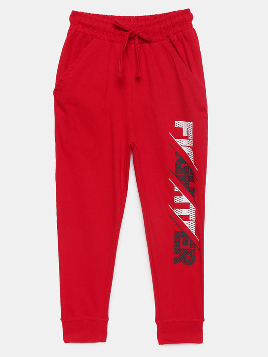 Boys Printed Cotton Pants
