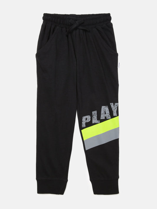 Boys Printed Cotton Pants