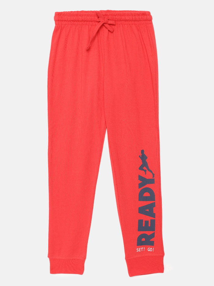 Boys Printed Cotton Pants