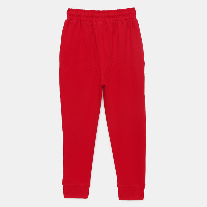 Boys Printed Cotton Pants