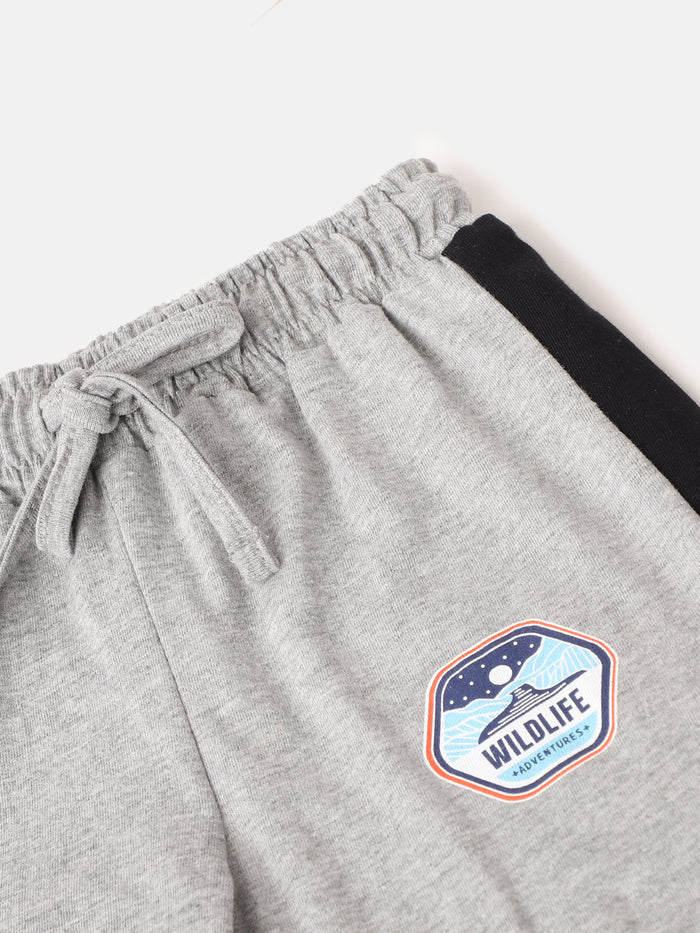Boys Printed Cotton Pants