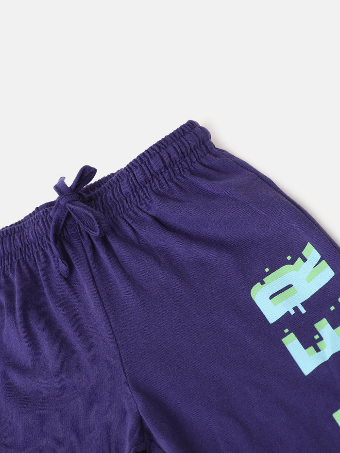 Boys Printed Cotton Pants
