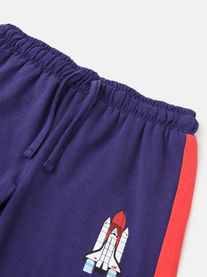 Boys Printed Cotton Pants