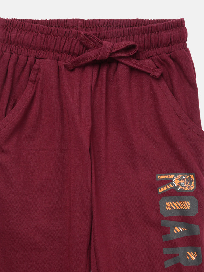 Boys Printed Cotton Pants