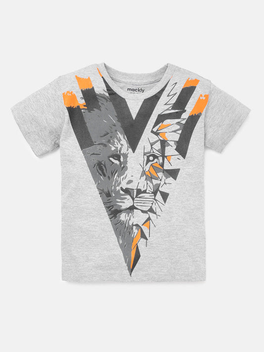 Boys Printed Cotton T-Shirt