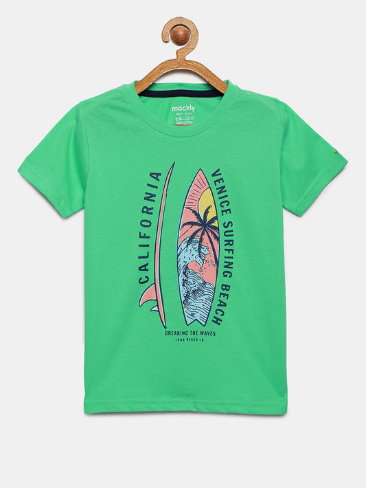 Boys Printed Cotton T-Shirt