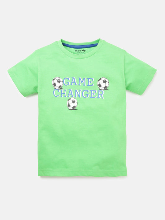 Boys Printed Cotton T-Shirt
