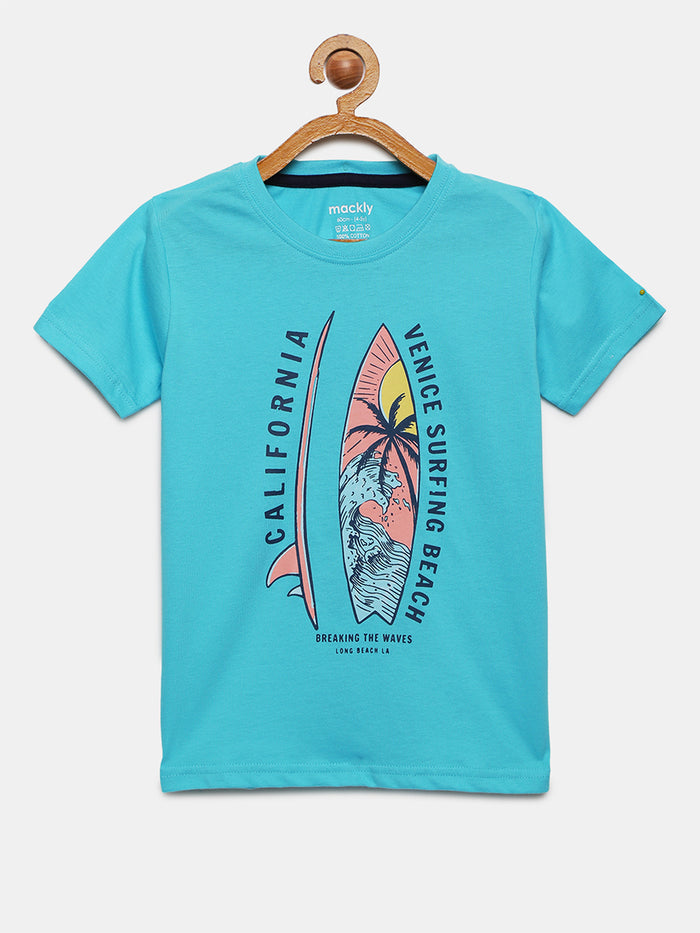 Boys Printed Cotton T-Shirt