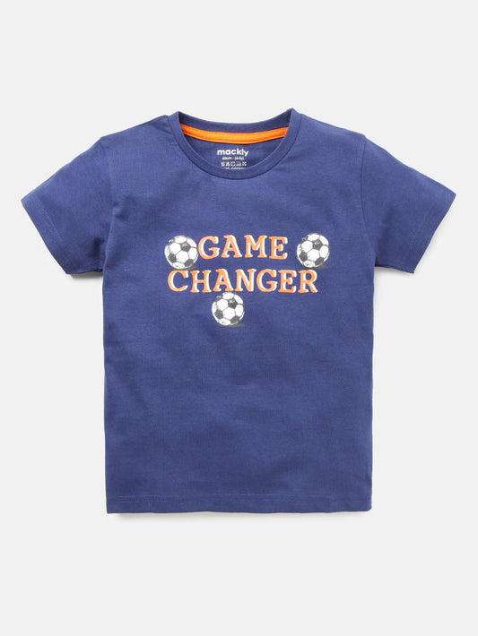 Boys Printed Cotton T-Shirt