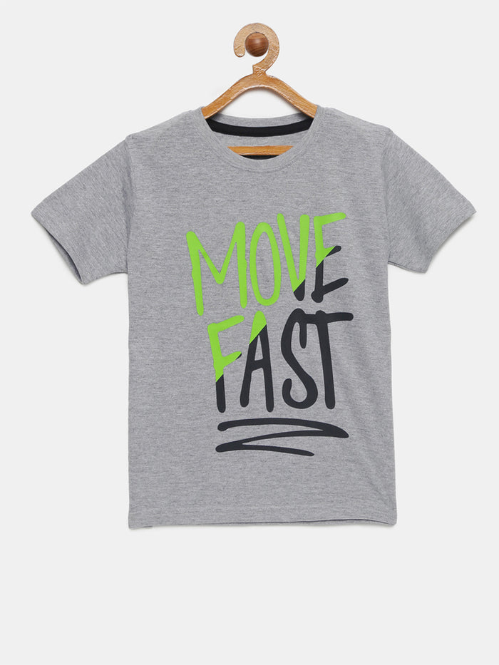 Boys Printed Cotton T-Shirt