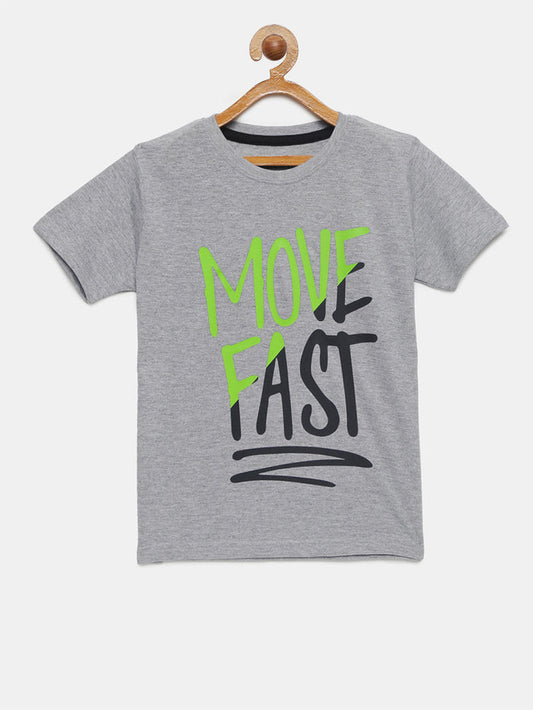 Boys Printed Cotton T-Shirt