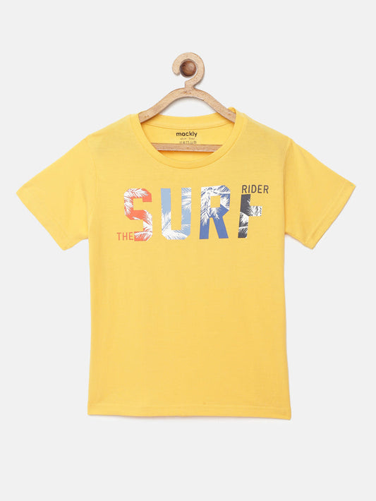 Boys Printed Cotton T-Shirt