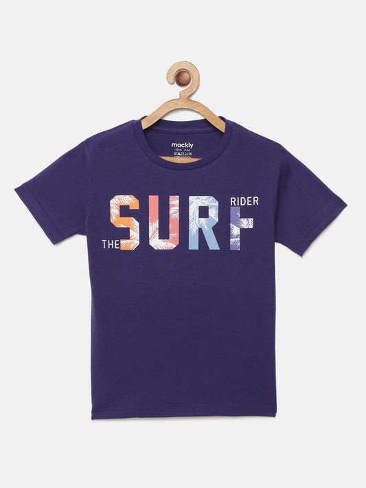 Boys Printed Cotton T-Shirt