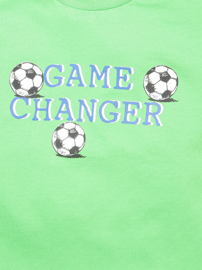 Boys Printed Cotton T-Shirt