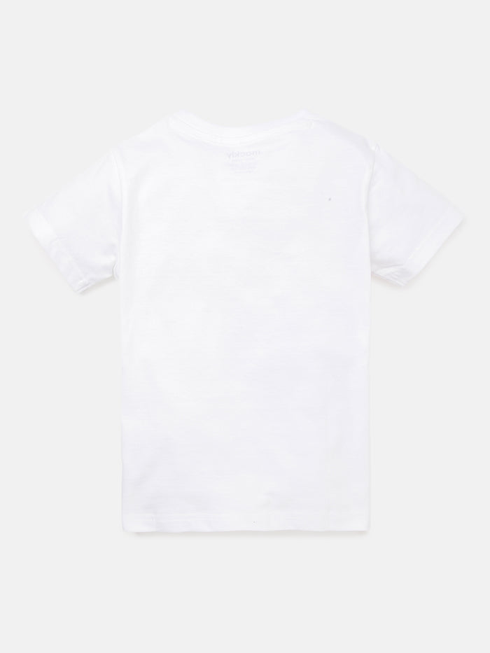 Boys Printed Cotton T-Shirt