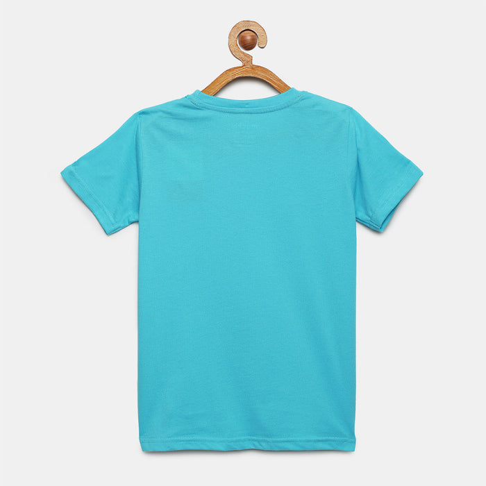 Boys Printed Cotton T-Shirt